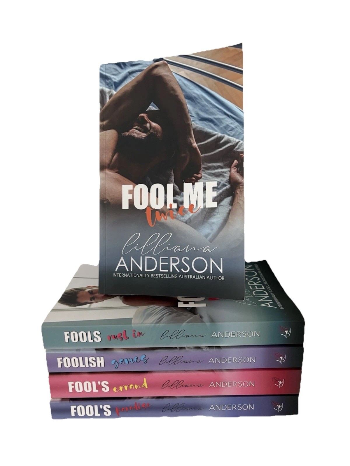 Lilliana Anderson Cartright Bros Series 5 Signed Romance Books Fool Me Twice