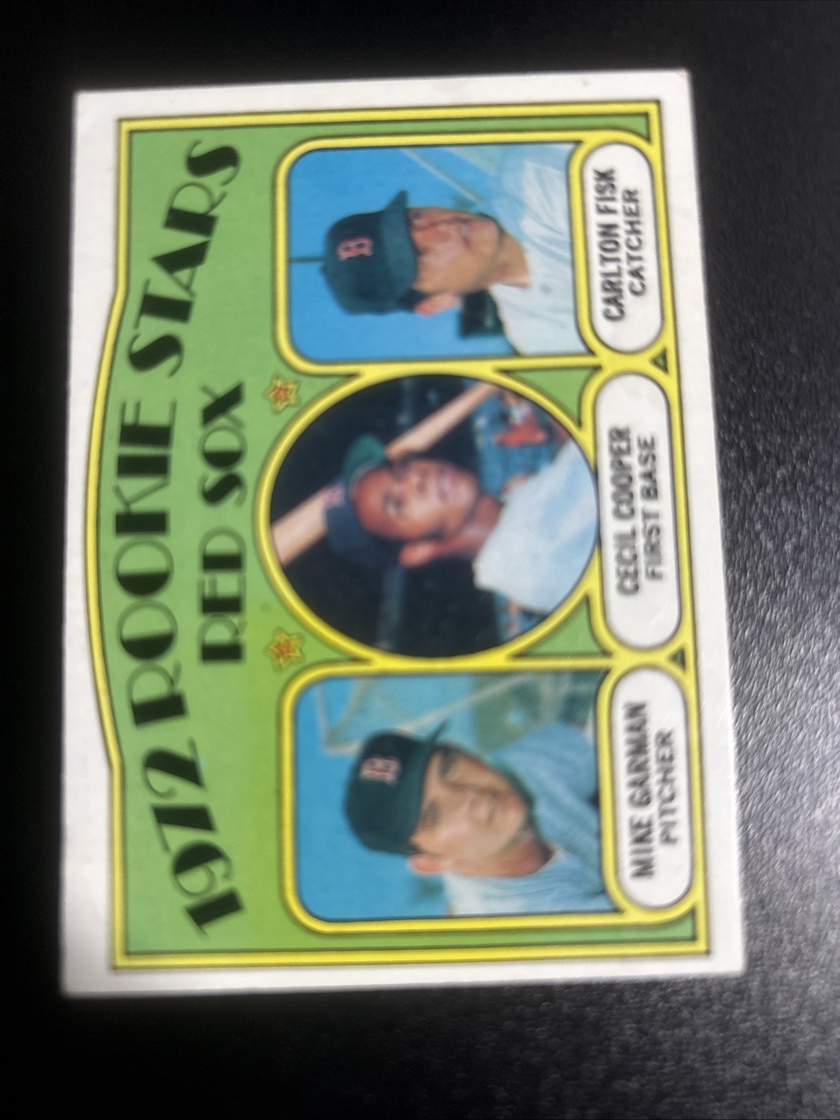 1972 Topps - 1972 Rookie Stars Carlton Fisk, Cecil Cooper, Mike Garman #79 (RC) 1972 Topps - 1972 Rookie Stars Carlton Fisk, Cecil Cooper, Mike Garman #79 (RC)