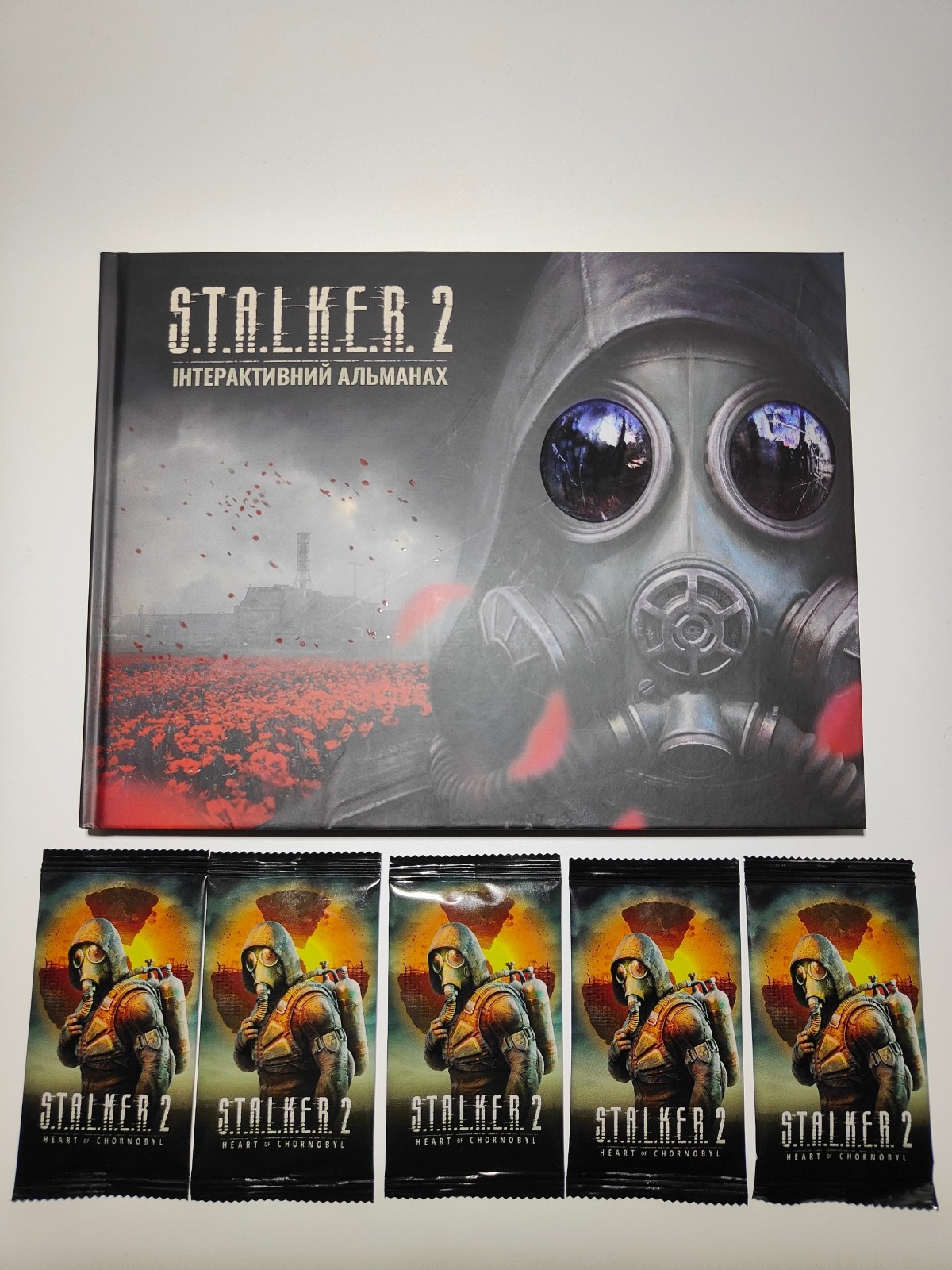 STALKER 2 Artbook + Collectible Cards (5 pcs) GIFT PACK IN STOCK In Hand Limited