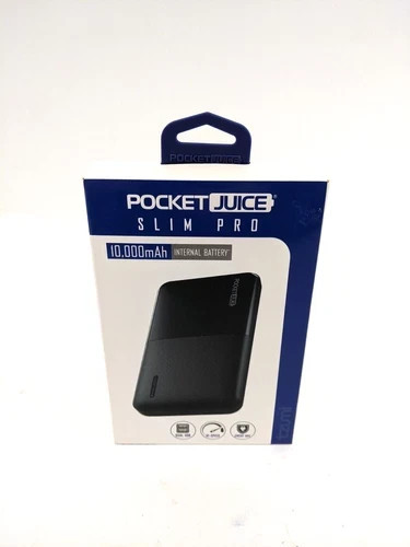 NEW Tzumi Pocket Juice Slim Pro 10,000mAh Internal Battery D2