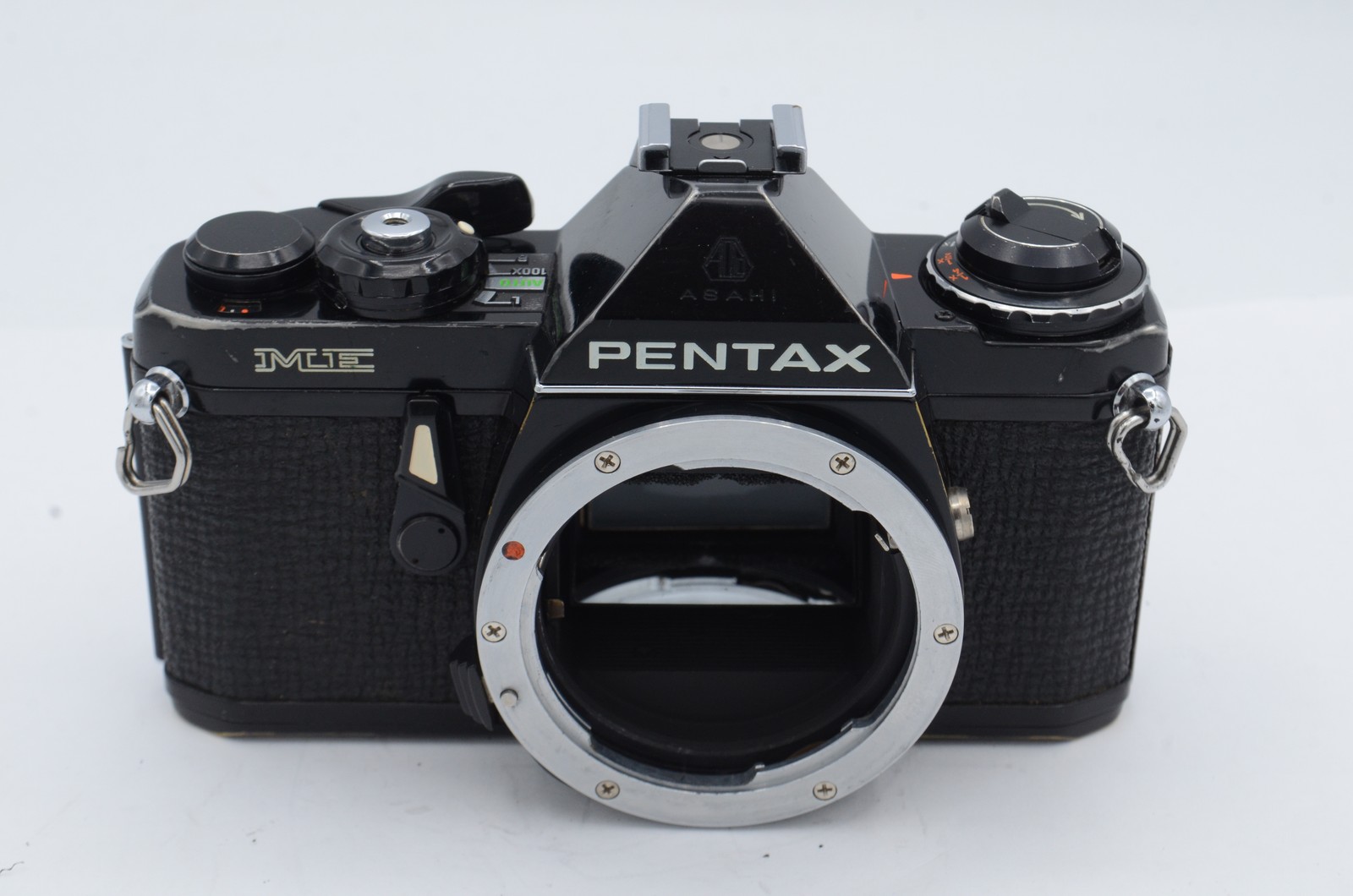 Pentax ME 35mm Film SLR Camera Body, Black (Camera Made in Japan)