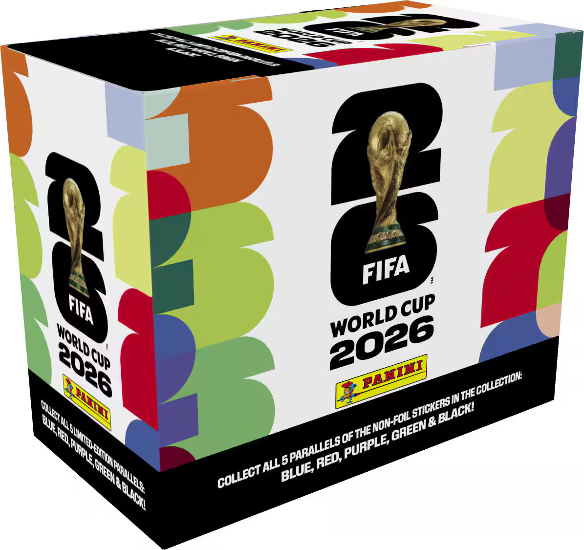 Panini World Cup 2026 stickers red parallel border