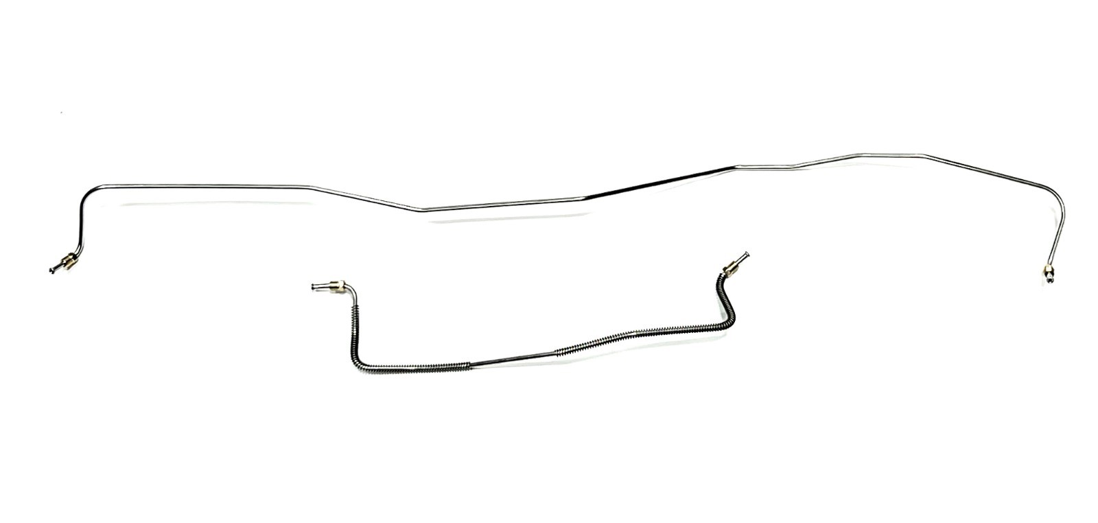 Stainless Rear Axle Brake Lines. Pair for Factory Rear Drum Stainless Rear Axle Brake Lines. Pair for Factory Rear Drum