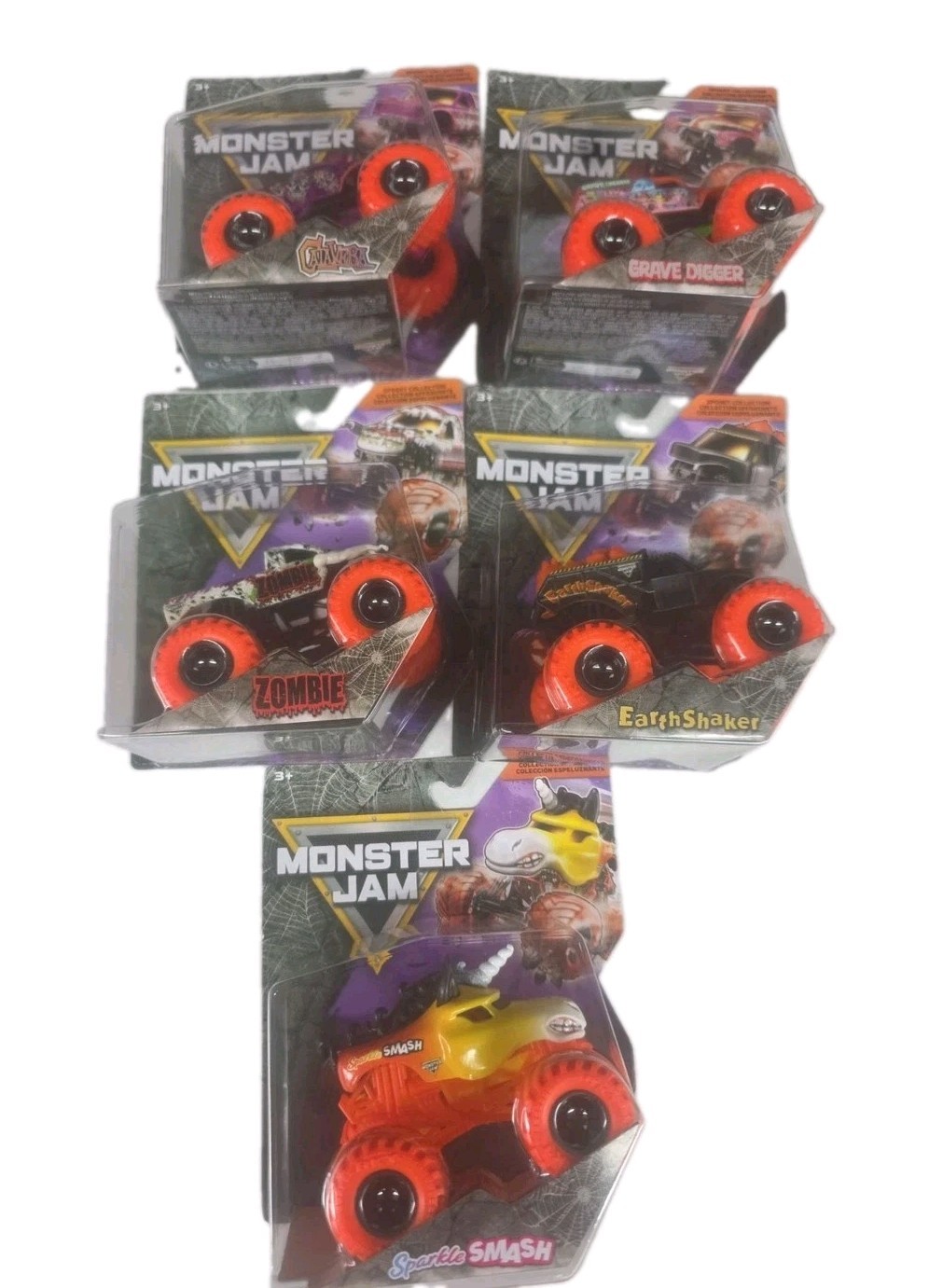 Monster Jam Spooky Collection Set 5/6 Ready To Ship. Monster Jam Spooky Collection Set 5/6 Ready To Ship.