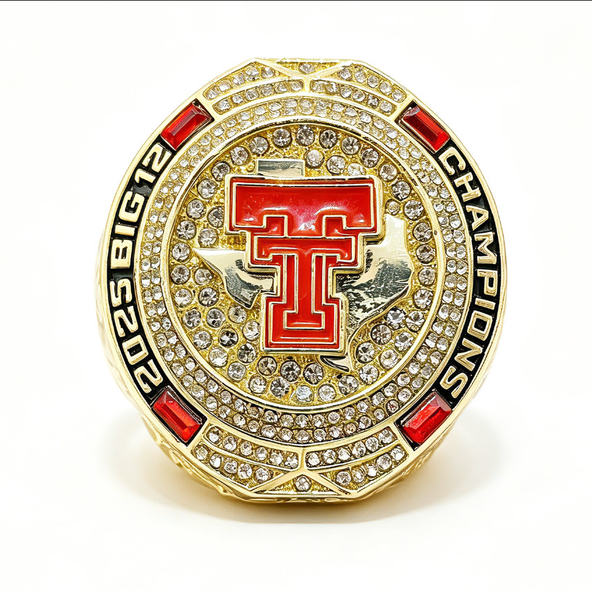 2025-2026 Texas Tech Red Raiders BIG 12 Championship Ring Size11
