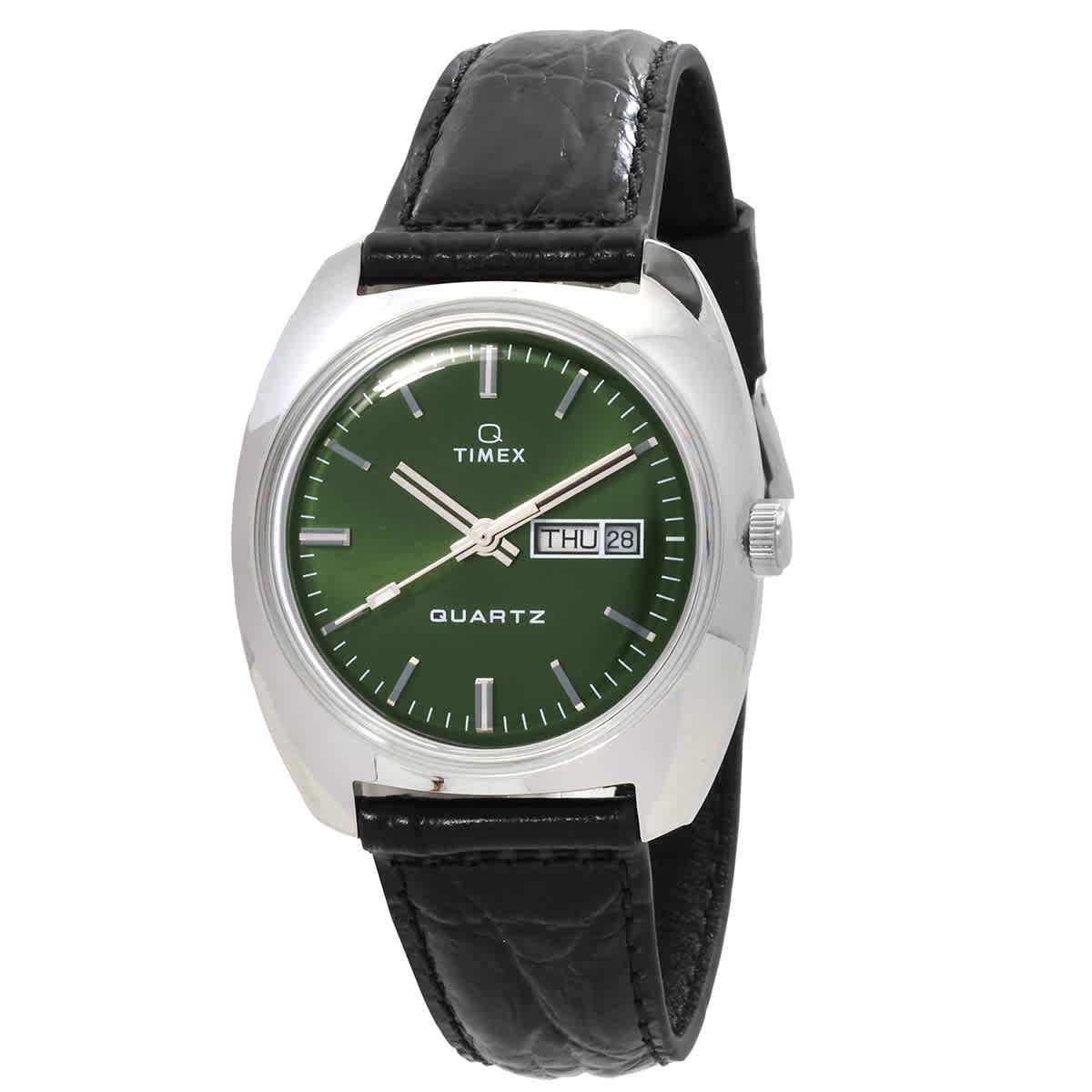 Timex Q Timex 1978 Quartz Green Dial Men's Watch TW2W44700