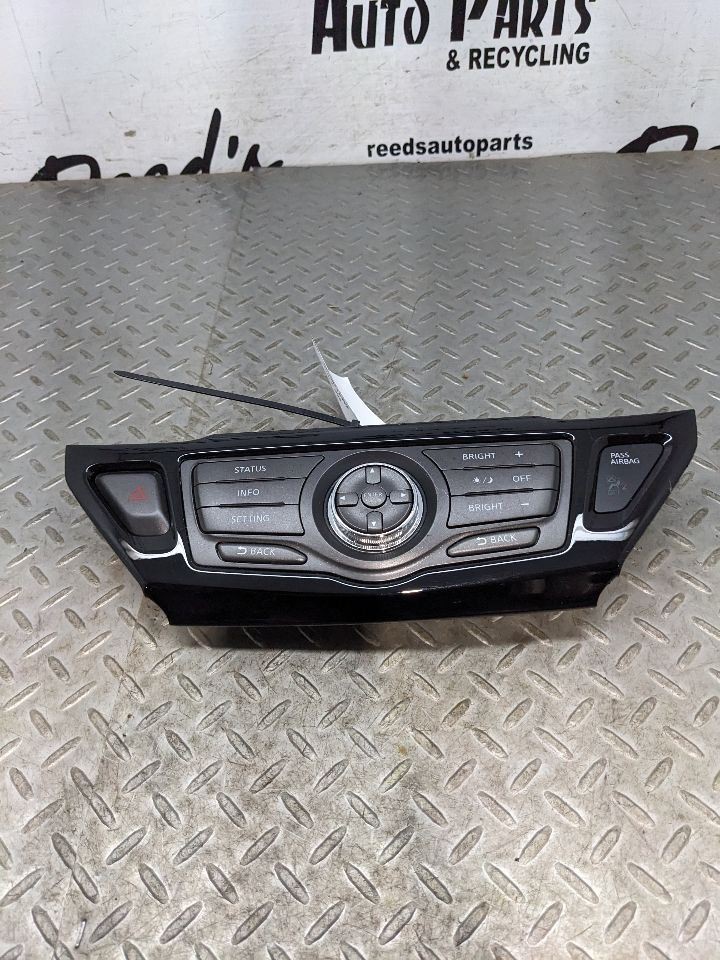Info-GPS-TV Screen Control Screen Dash Mounted Fits 13-16 PATHFINDER 1159747