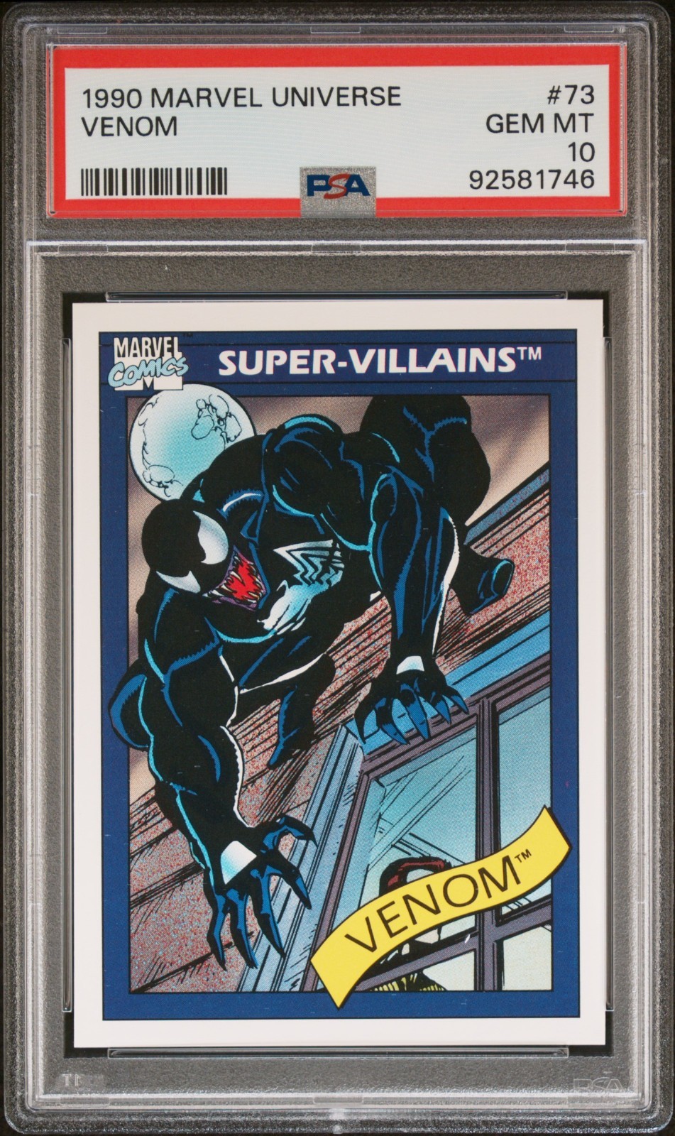 1990 Impel Marvel Venom #73 PSA 10 1990 Impel Marvel Venom #73 PSA 10