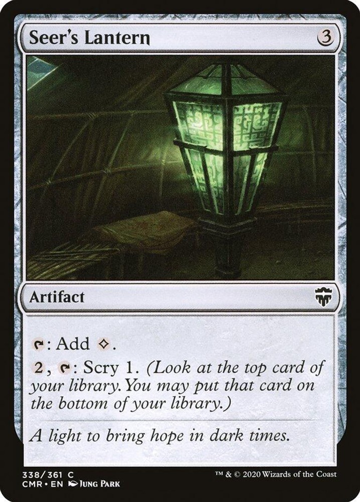 NM - Seer\'s Lantern CMR - 338 Commander Legends