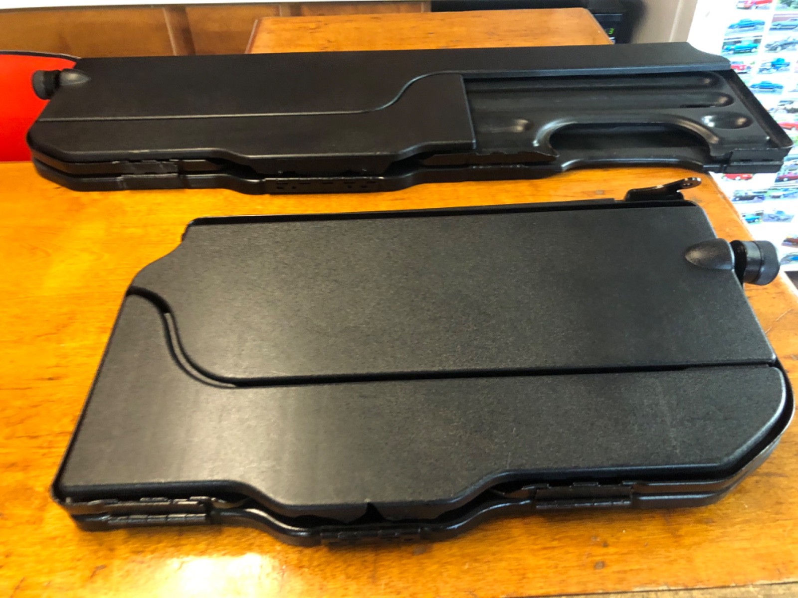 2002-2008 Dodge Ram Quad Cab Rear Seat Folding Load Floor Cargo Trays OEM
