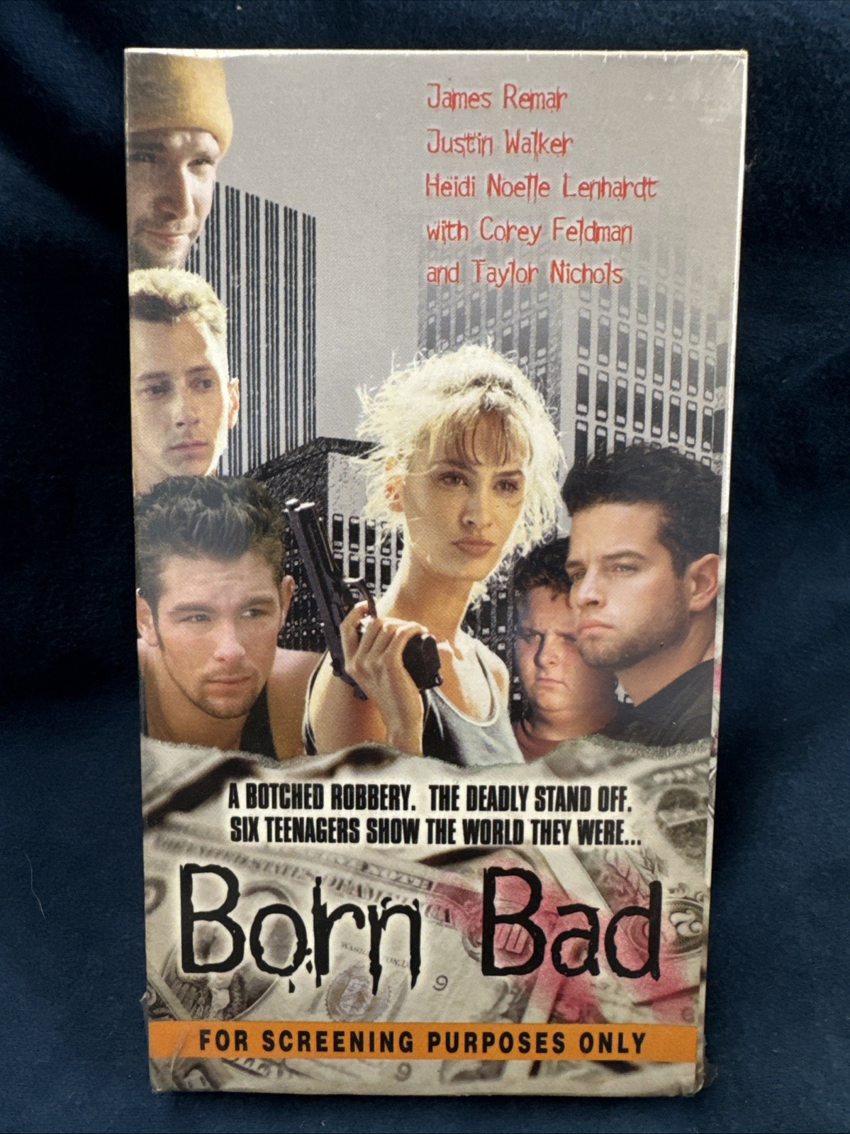 Born Bad - Rare VHS Movie Video Tape Corey Feldman New Screener
