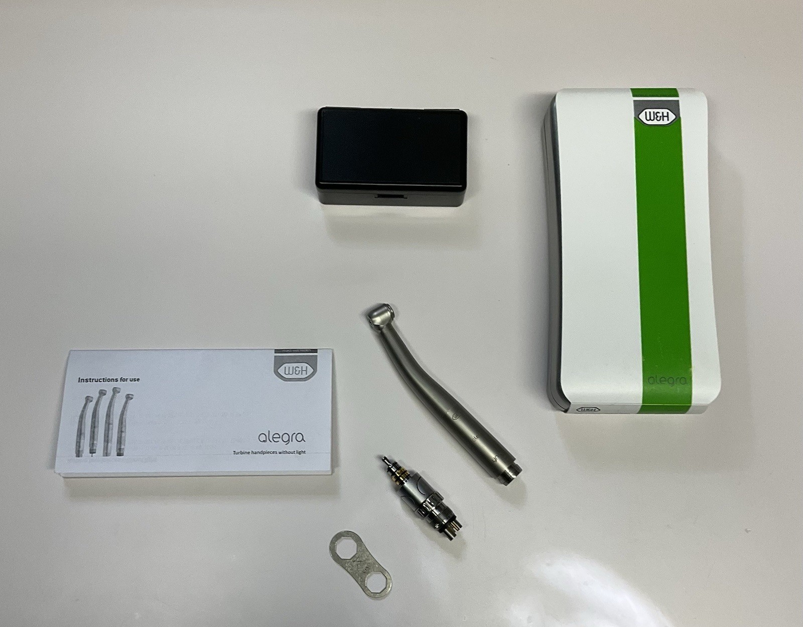 W&H Alegra Synea Vision TK-97L Push Button Dental Handpiece w/ Connector 