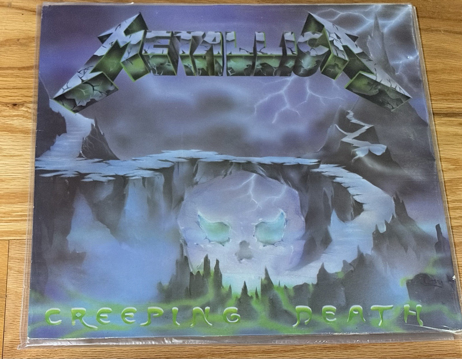 METALLICA - CREEPING DEATH 1984 CLEAR VINYL   12 KUT 112