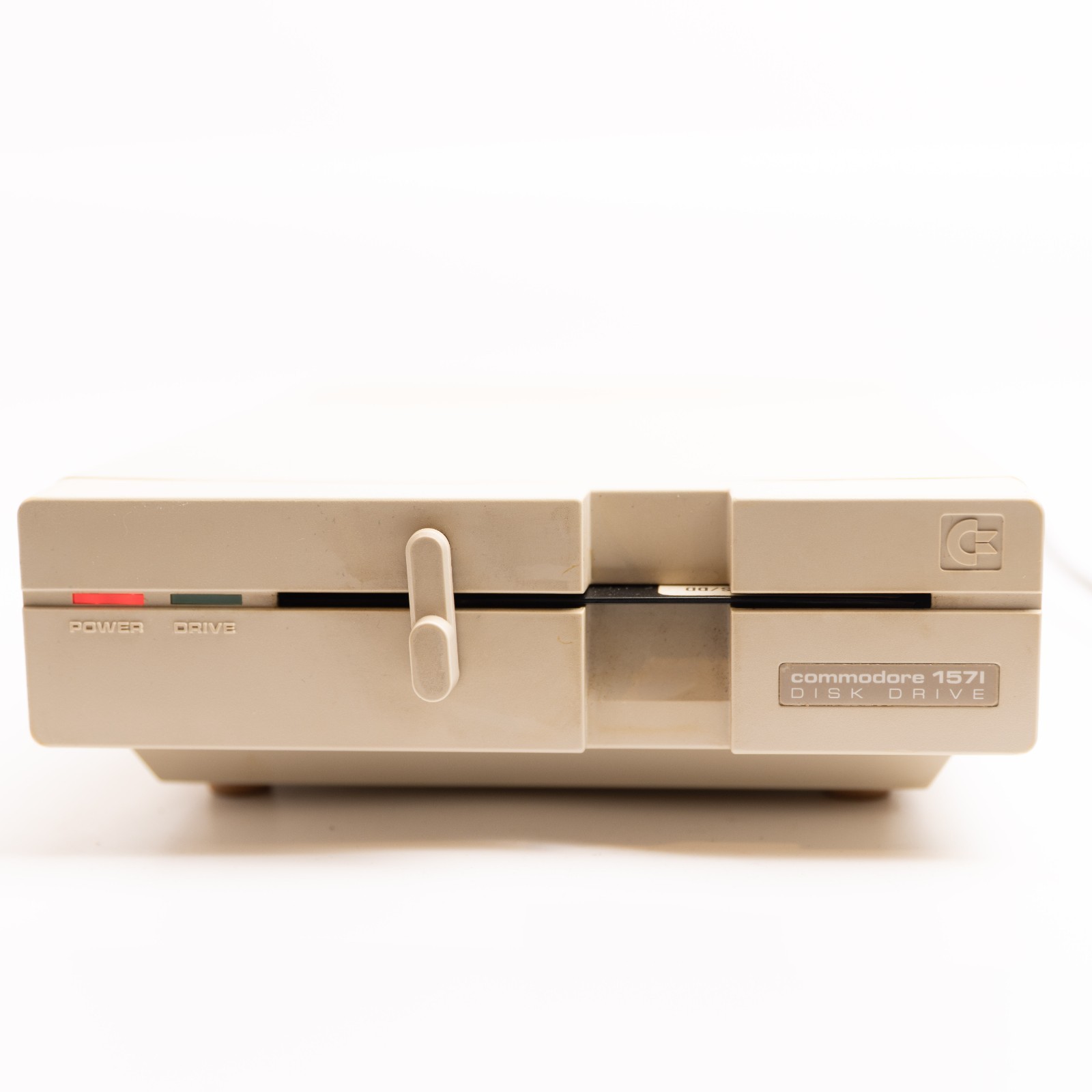 Vintage Commodore 1571 Disk Floppy Drive 5.25 Vintage Commodore 1571 Disk Floppy Drive 5.25
