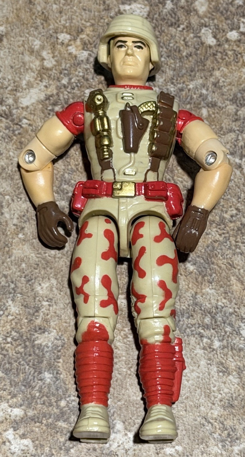 Vintage GI Joe ARAH Leader Duke with helmet Action Figure