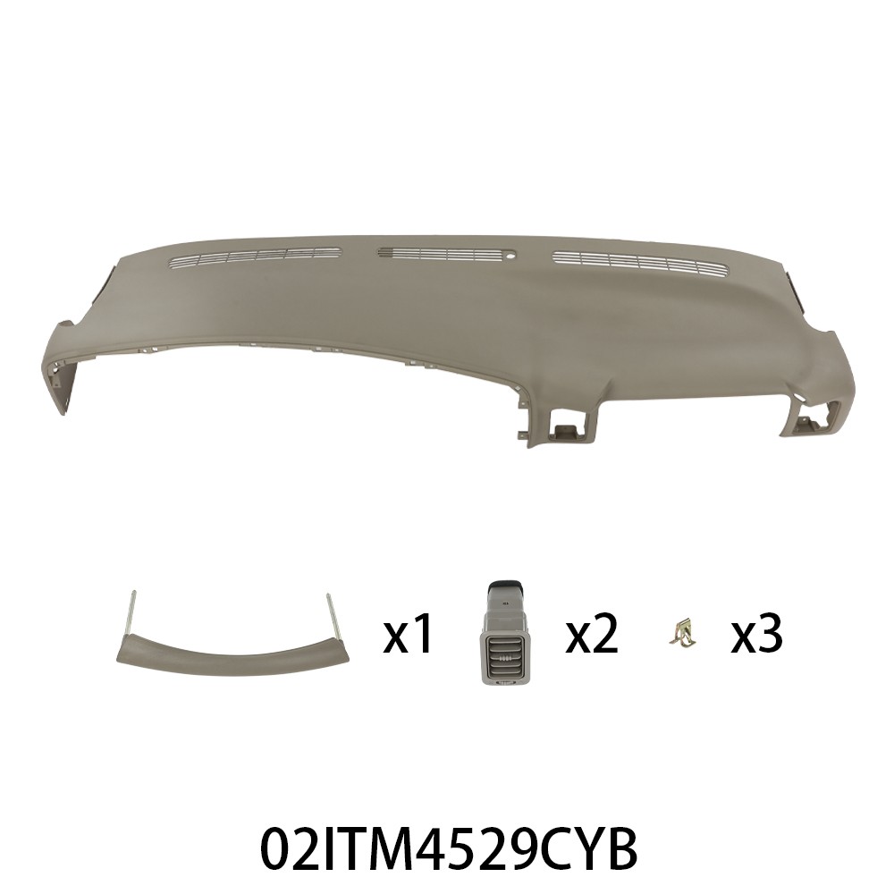 Molded Dash Cover Overlay Fit For 1999-2006 Silverado Sierra Light Tan Molded Dash Cover Overlay Fit For 1999-2006 Silverado Sierra Light Tan