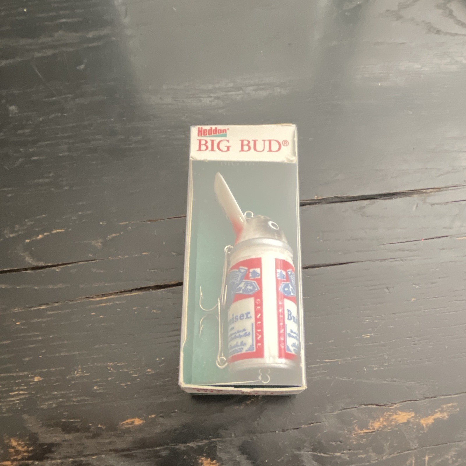 Heddon Big Bud Vintage Crankbait Plastic Freshwater Lure w/ Original Box