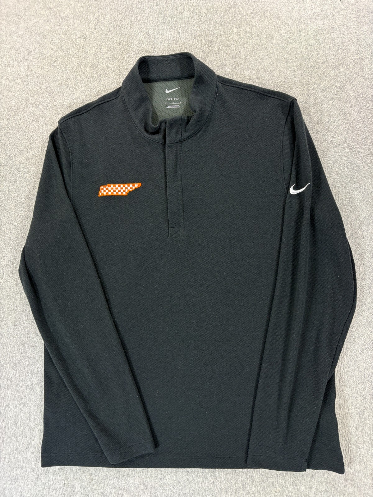 Tennessee Volunteers Nike 1/4 Zip Stitched Logo Campus Pullover (Men's Large)