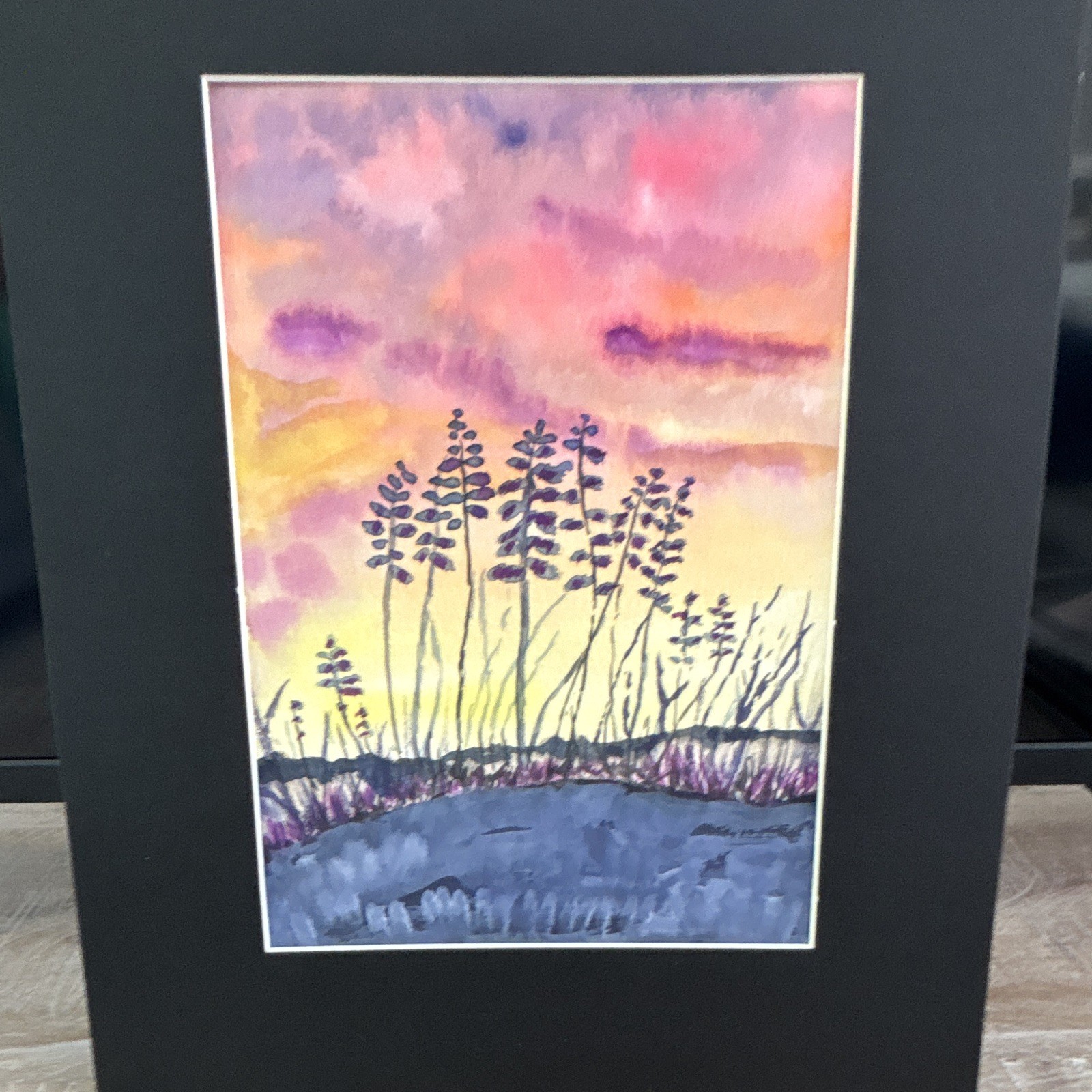 Original watercolor painting, 5x7 original and signed. Sea Oats Original watercolor painting, 5x7 original and signed. Sea Oats