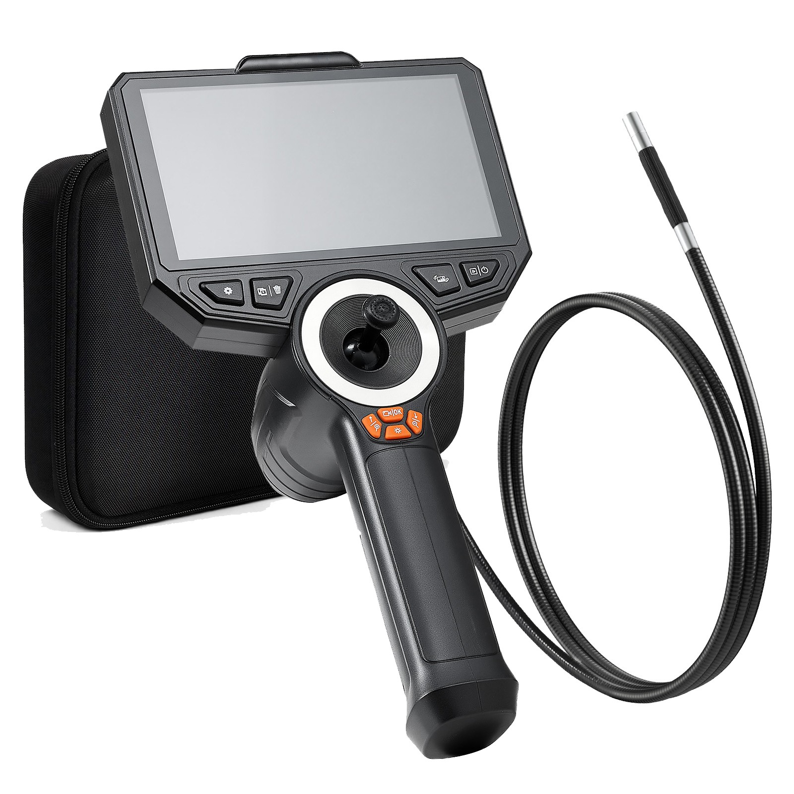 Uimoso 4-Way 360° Articulating Borescope Camera with 0.24 Uimoso 4-Way 360° Articulating Borescope Camera with 0.24