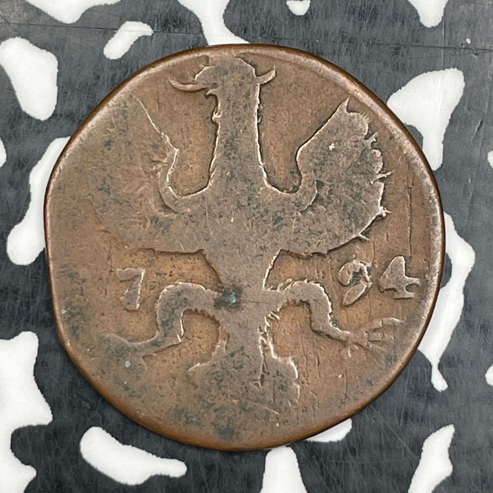 1794 Germany Aachen 12 Heller Lot#N2273 1794 Germany Aachen 12 Heller Lot#N2273