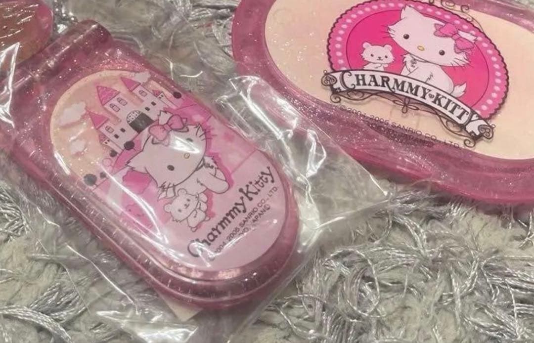 Charmmy Kitty Mirror Then Things Y2K Heisei Women Retro Sanrio