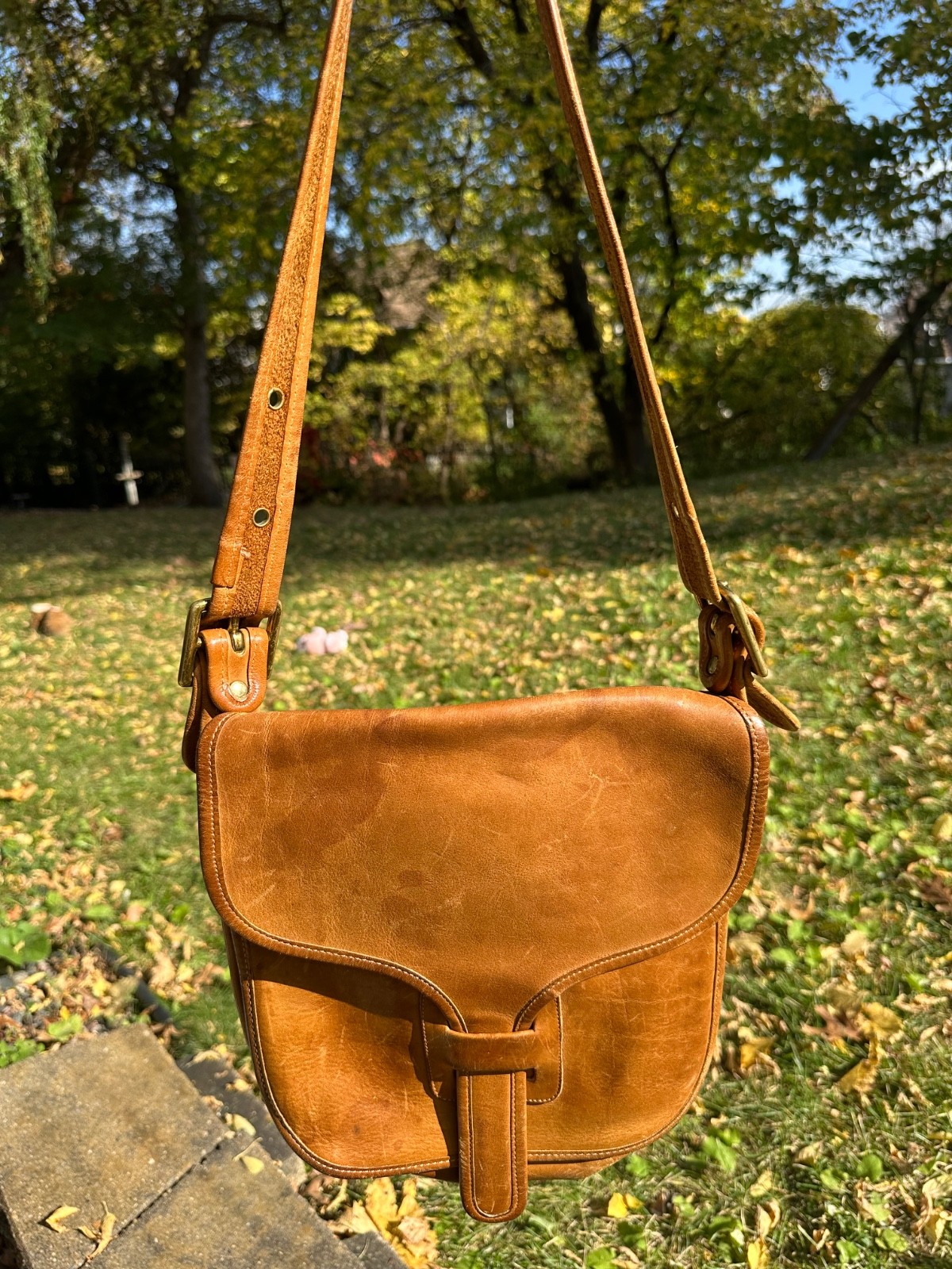 Rare Vintage 1970s NYC-Era COACH Courier Bag