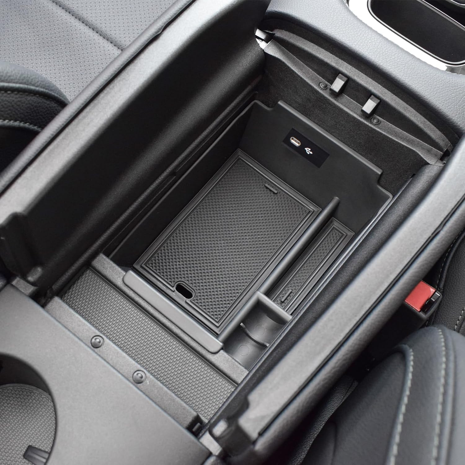 Center Console Organizer Compatible with 2020-2025 Mercedes Benz GLE 350 450 580 Center Console Organizer Compatible with 2020-2025 Mercedes Benz GLE 350 450 580