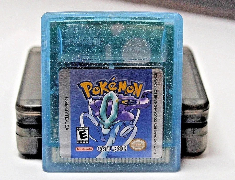 Pokemon Crystal Version - Nintendo Gameboy Color - QUICKEST SHIPPING ⚡ Pokemon Crystal Version - Nintendo Gameboy Color - QUICKEST SHIPPING ⚡