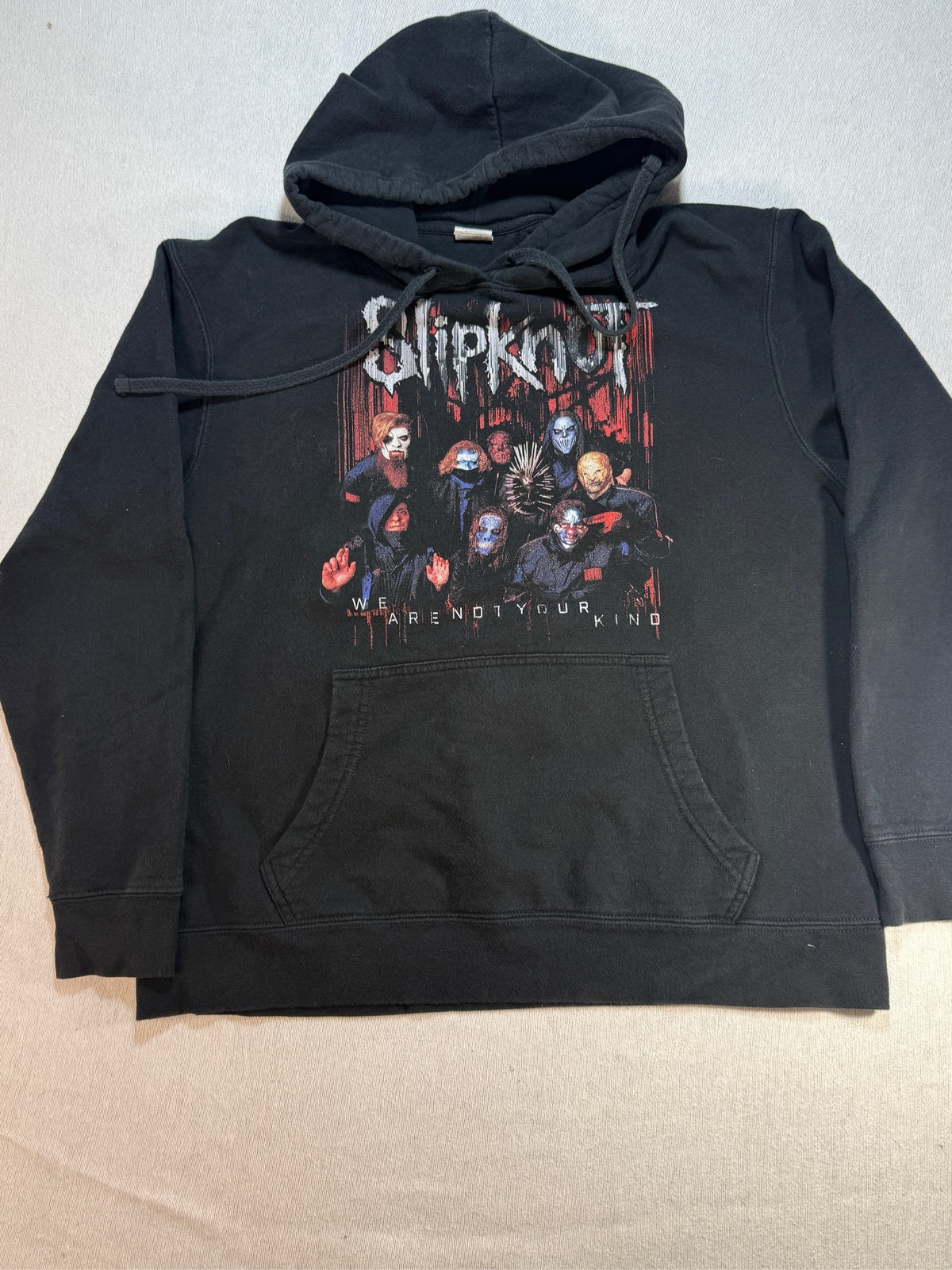 Slipknot We Are Not Your Kind Band Hoodie Black Sweatshirt