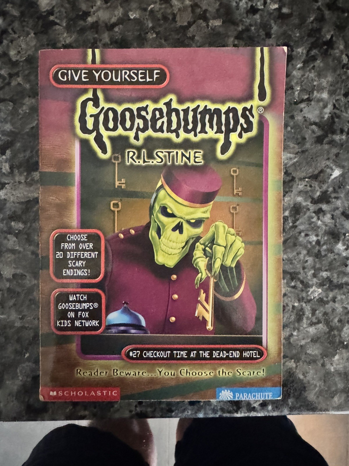 Give Yourself Goosebumps #27 Checkout Time at the Dead-End Hotel by R. L. Stine