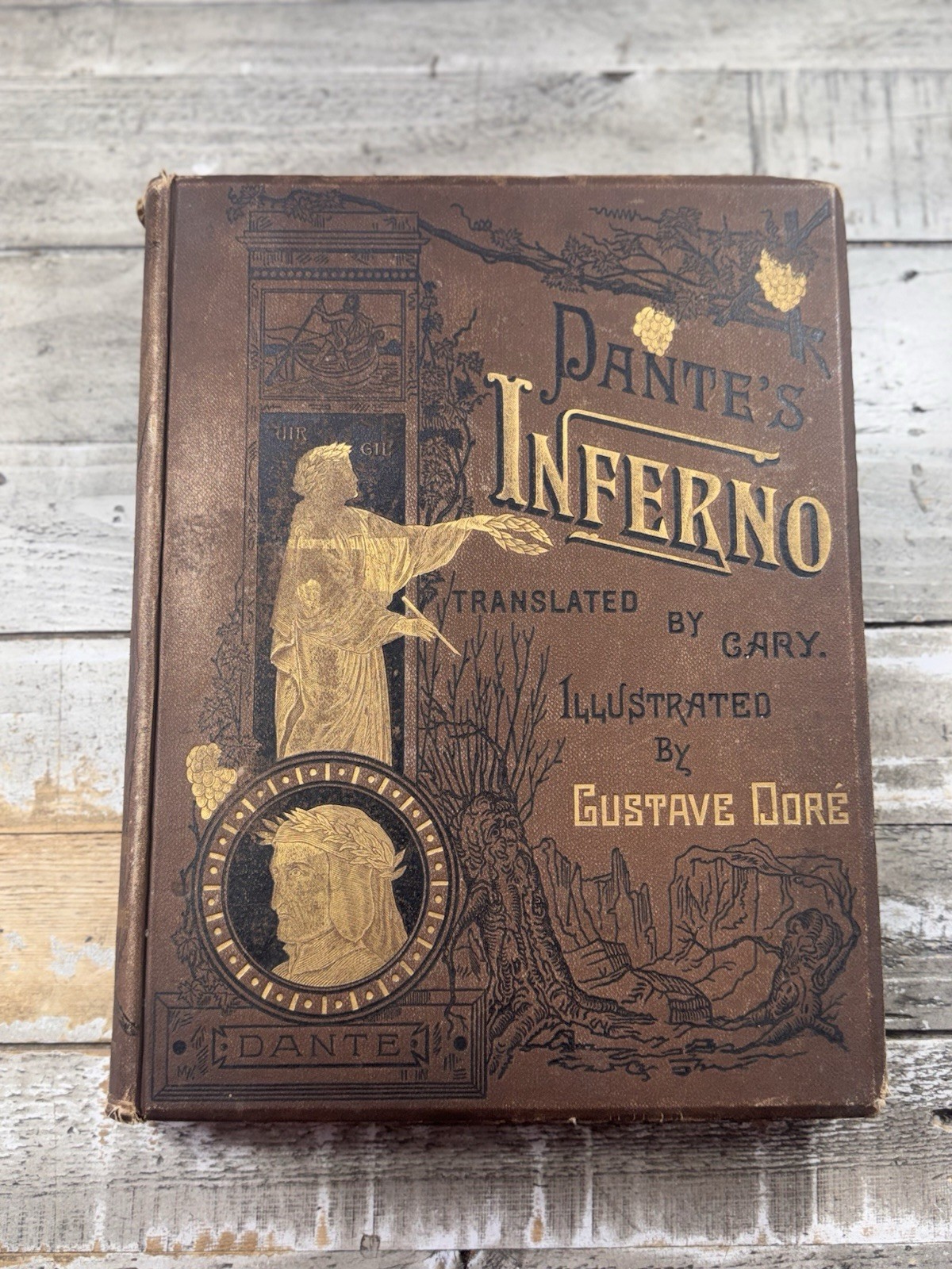 c. 1880’s - Dante's Inferno - Alighieri - Gustave Doré - Illustrated Folio