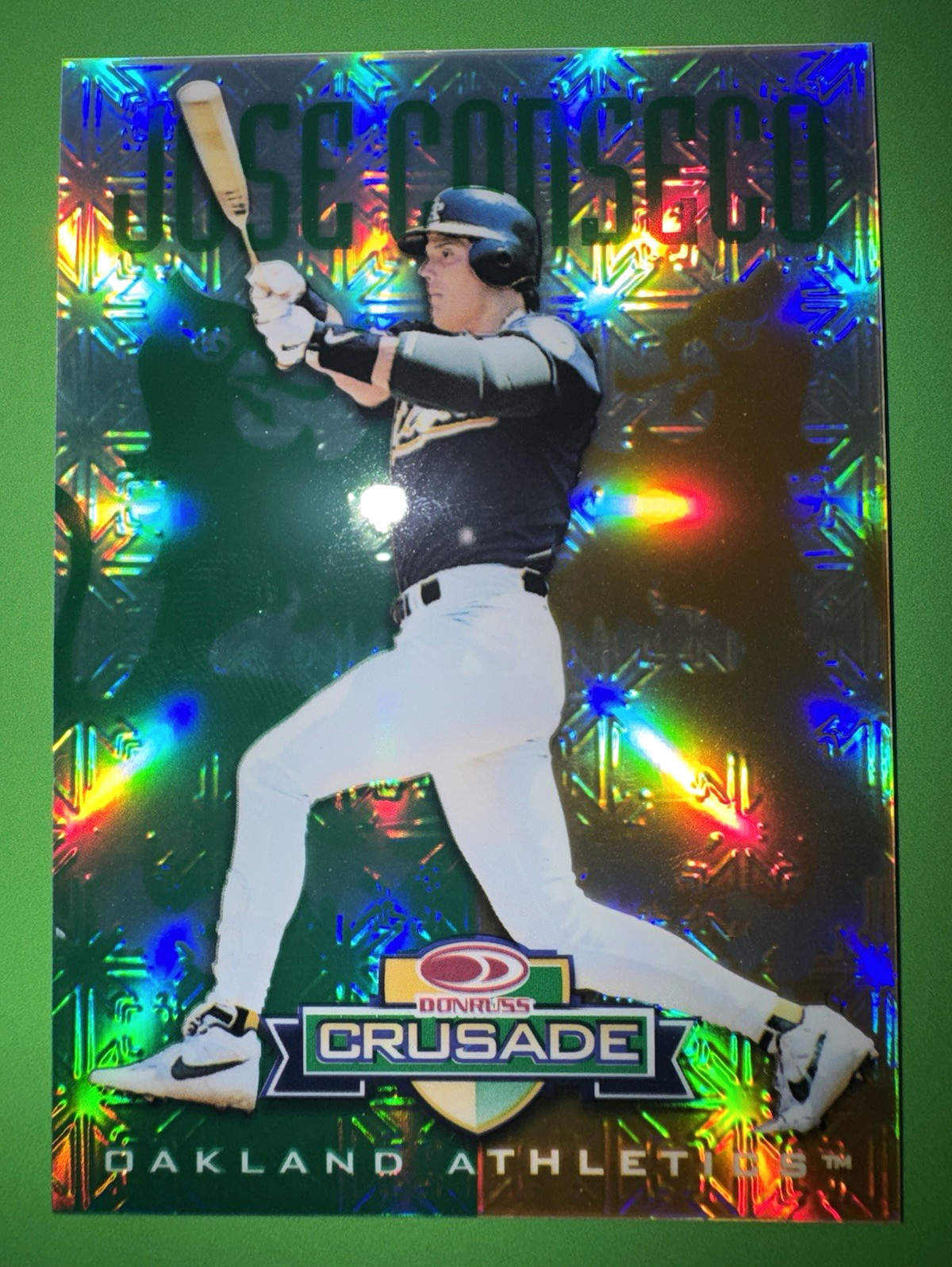 Donruss 1997 Crusade Jose Canseco Oakland A's Serial 209/250 lowest $ on eBay Donruss 1997 Crusade Jose Canseco Oakland A's Serial 209/250 lowest $ on eBay