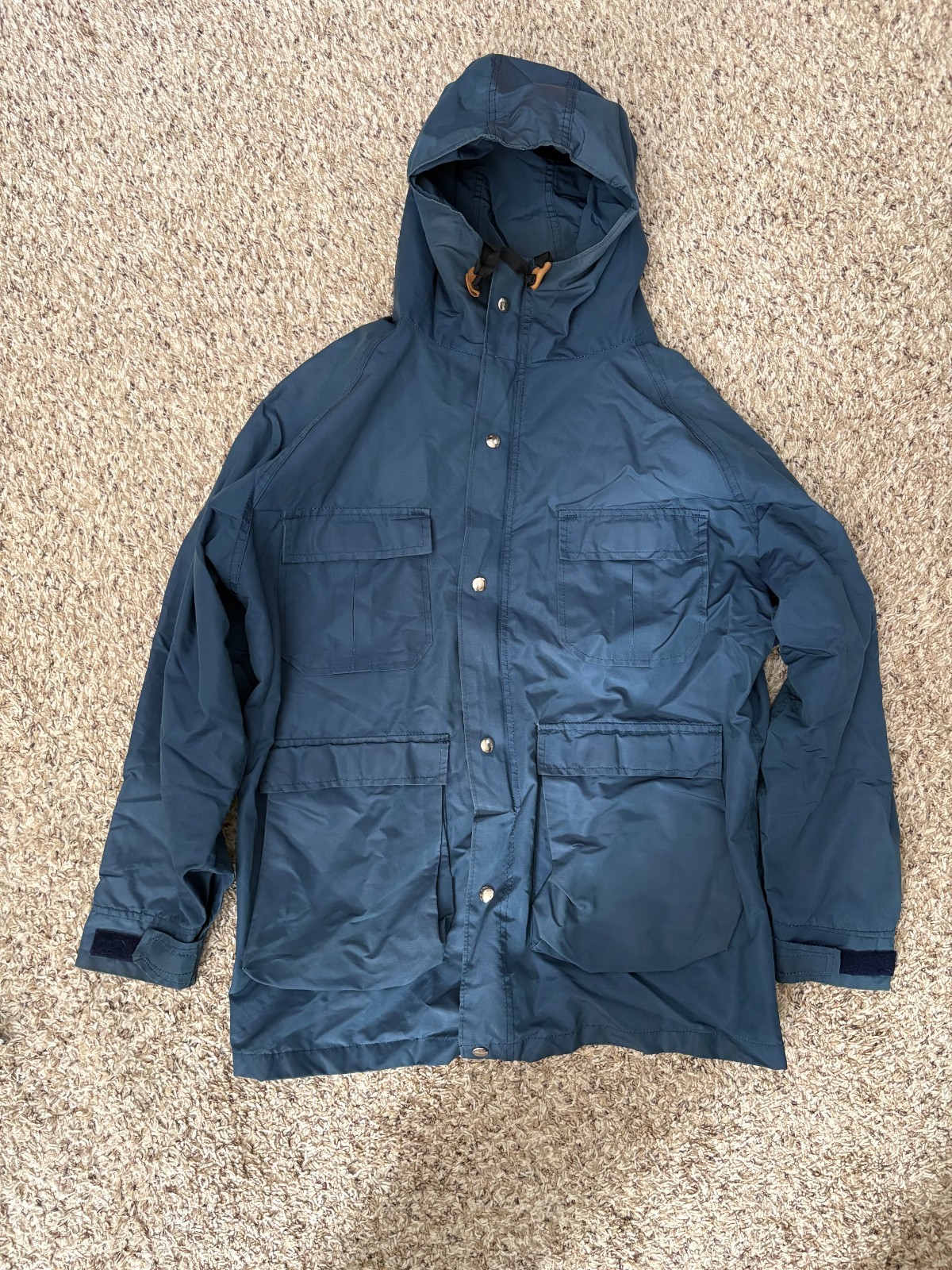 Vintage LL Bean Baxter State Parka Mens Medium Navy Made in USA Cursive 60/40 Vintage LL Bean Baxter State Parka Mens Medium Navy Made in USA Cursive 60/40