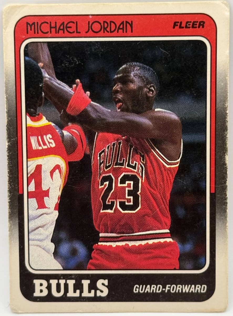 1988 Fleer Michael Jordan #17