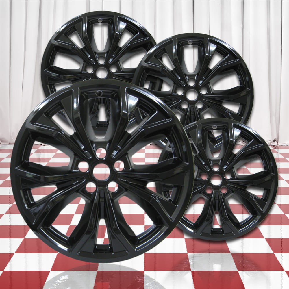 4pc 5 V Spoke Gloss Black 20\