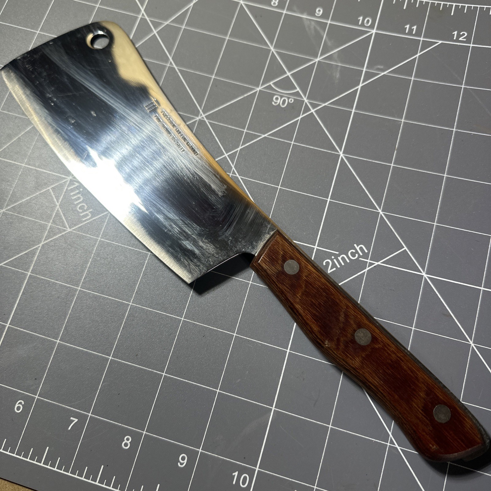 Vintage Maxam Steel Stainless Japan Cleaver 6-1/2\ Vintage Maxam Steel Stainless Japan Cleaver 6-1/2\