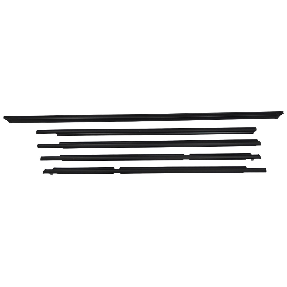 5x Door weatherstrip window Moulding Trim Seal Belt Kit For Toyota 4Runner 07-09
