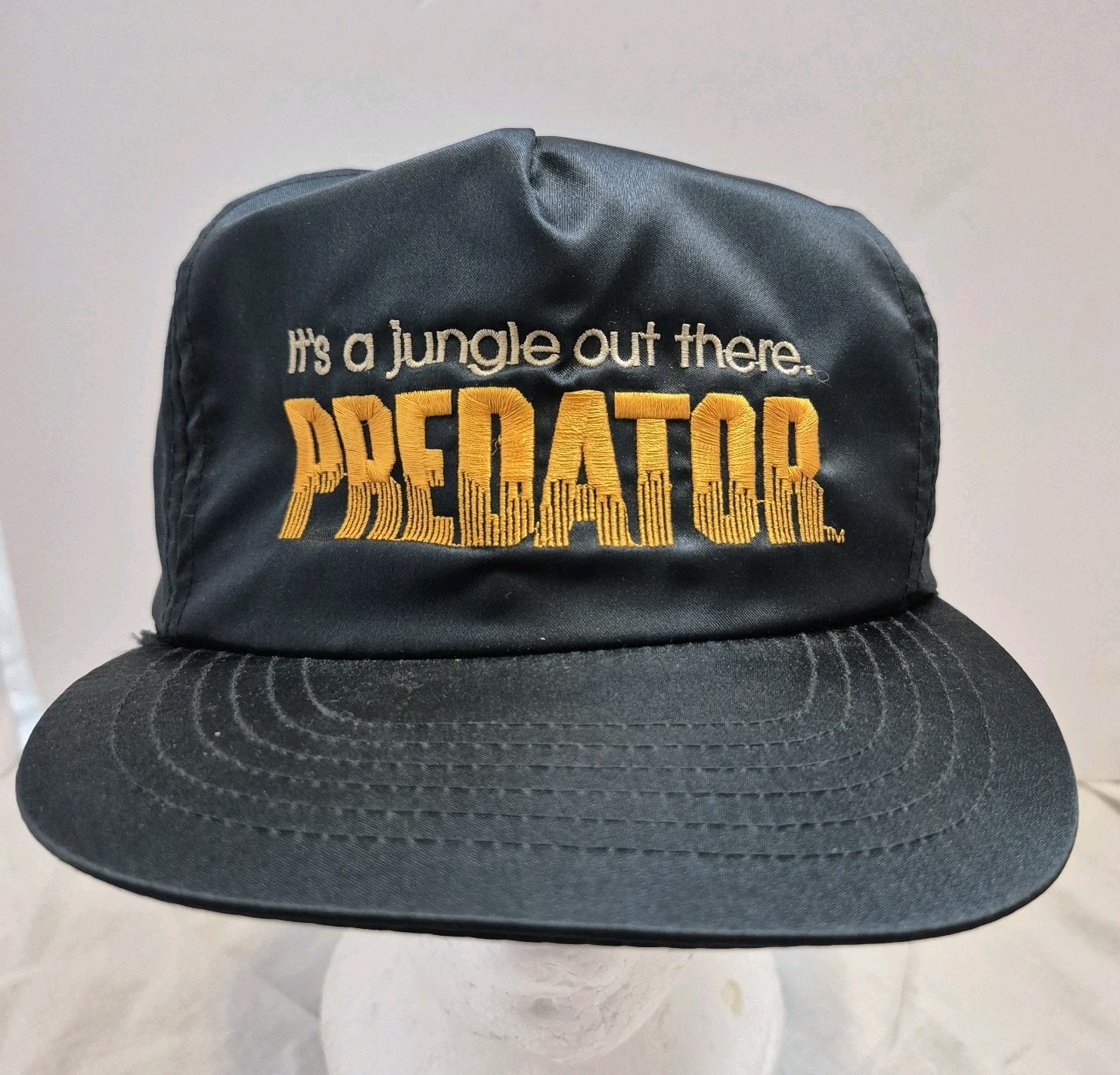 Rare Predator Movie Promo Sample Hat Original Arnold Schwarzenegger Vintage