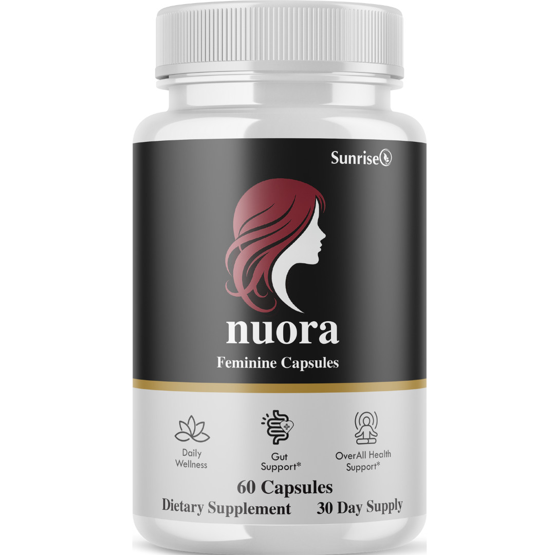 Nuora Feminine Supplement, Official Gut Health Support Formula 60 Capsules Nuora Feminine Supplement, Official Gut Health Support Formula 60 Capsules