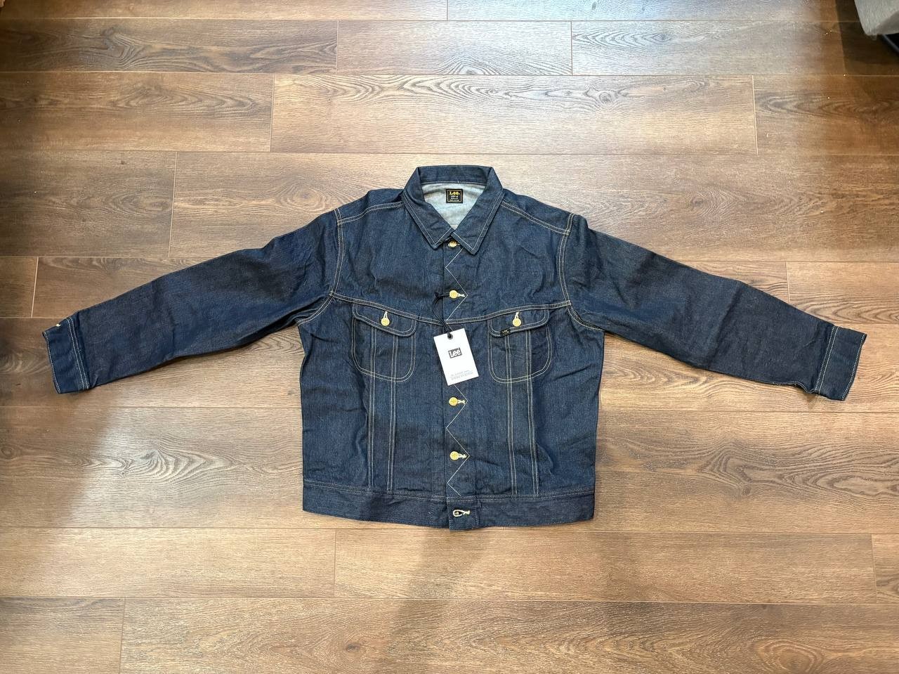 Lee Japan 101-J Rider Denim Jacket LM8100 American Riders One Wash XL NWT
