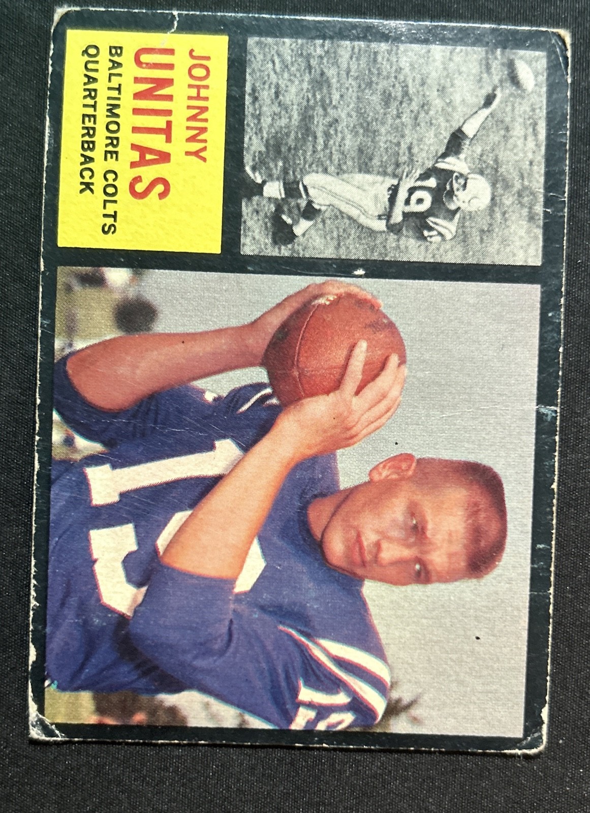 1962 Topps - Johnny Unitas #1 1962 Topps - Johnny Unitas #1
