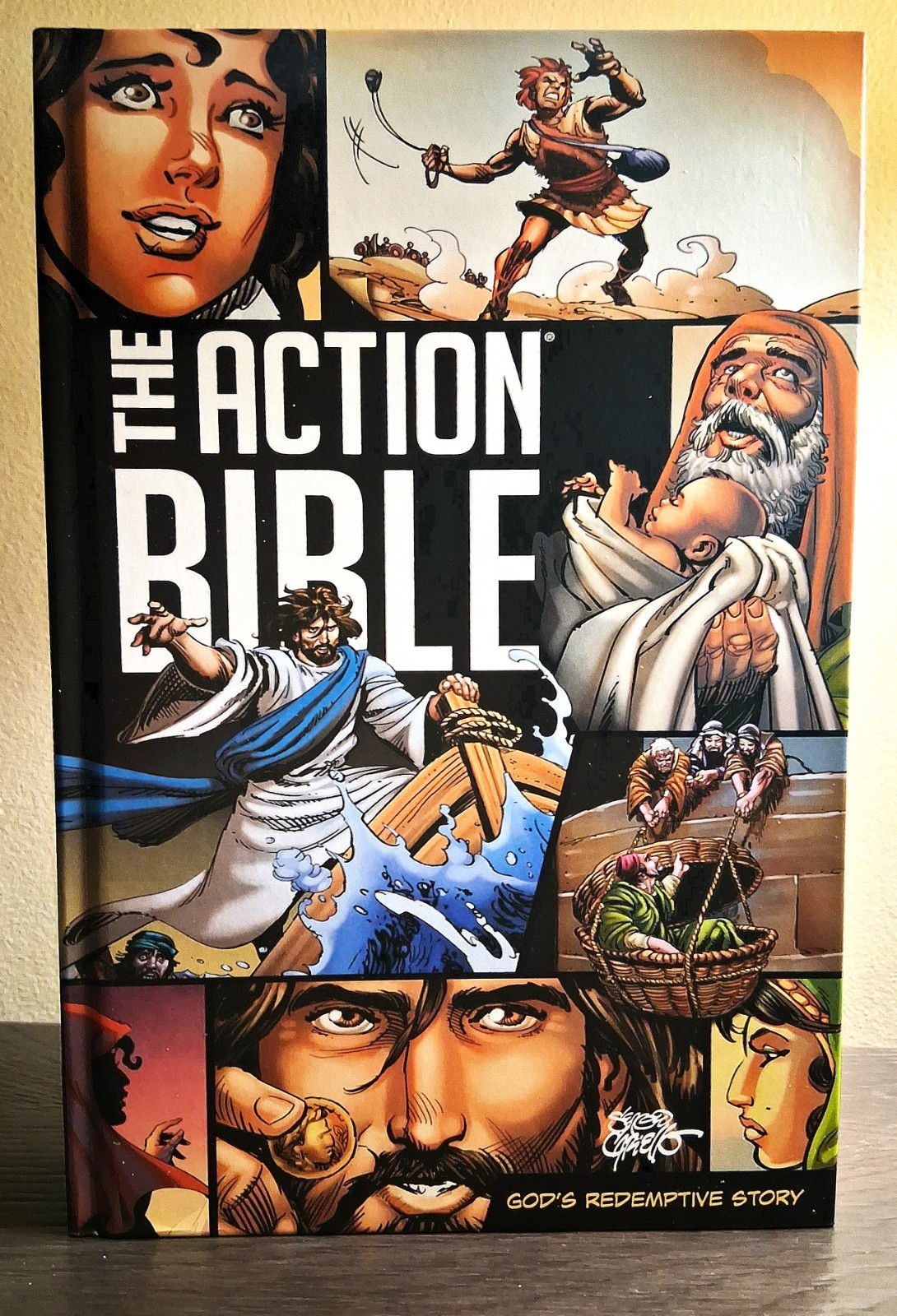 The Action Bible: God's Redemptive Story Hardcover Revised Edition The Action Bible: God's Redemptive Story Hardcover Revised Edition