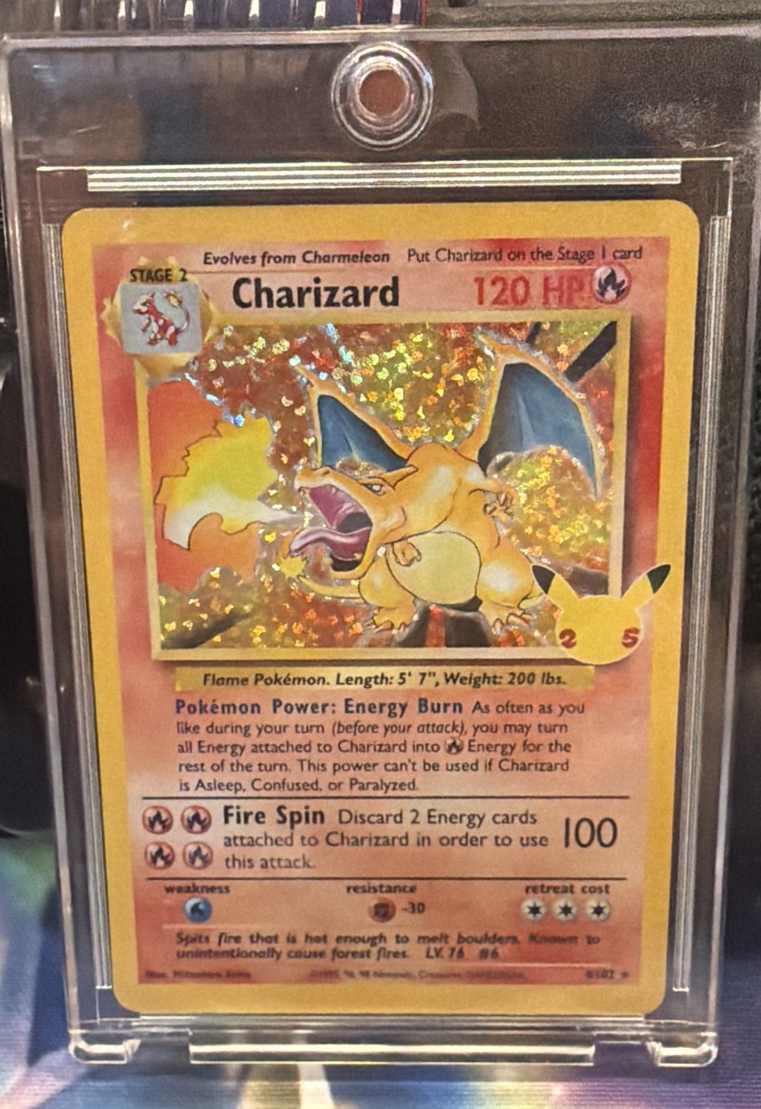 Charizard 4/102 Celebrations: Classic Collection Holo Charizard 4/102 Celebrations: Classic Collection Holo