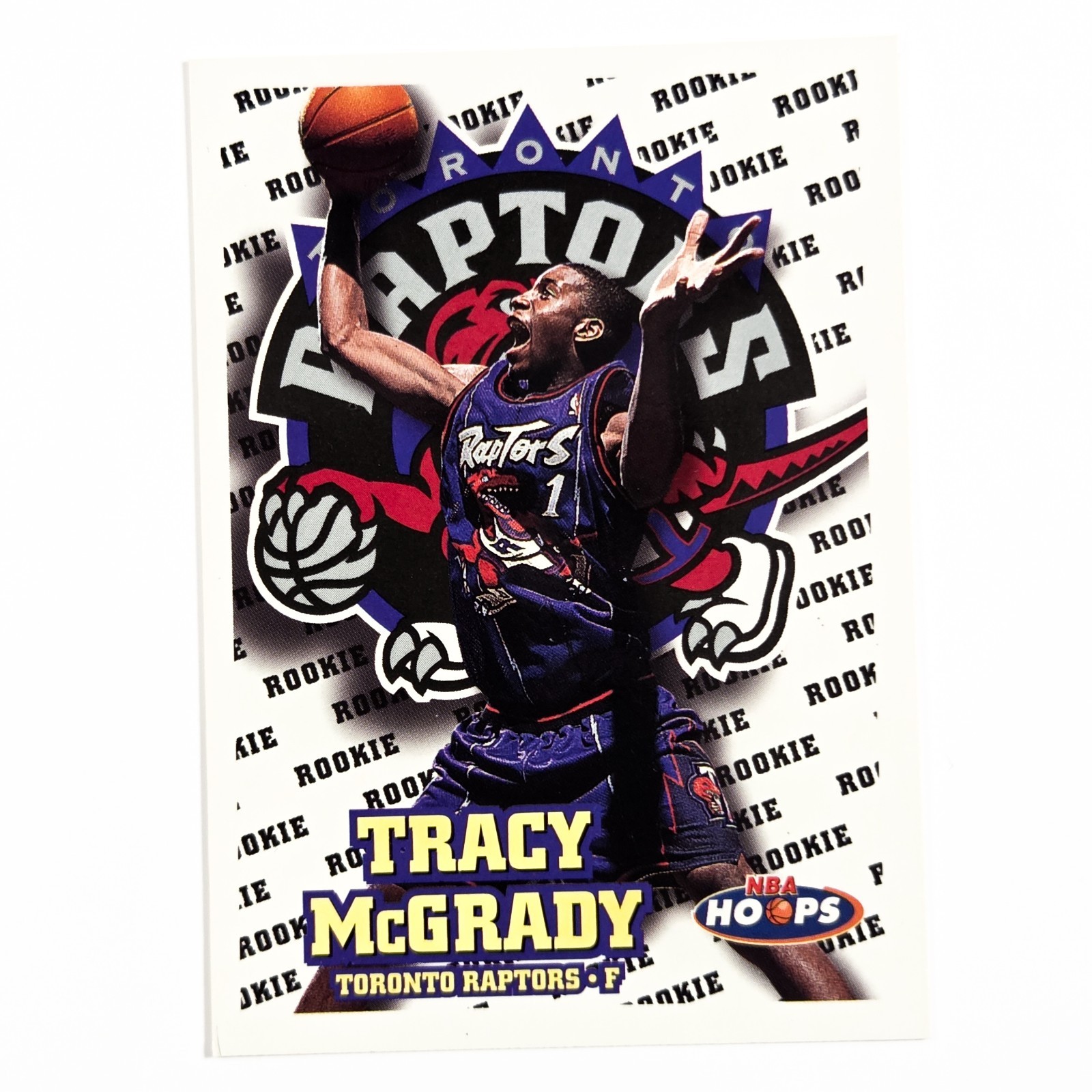1997-98 NBA Hoops - Rookie Tracy McGrady #169 (RC) 1997-98 NBA Hoops - Rookie Tracy McGrady #169 (RC)