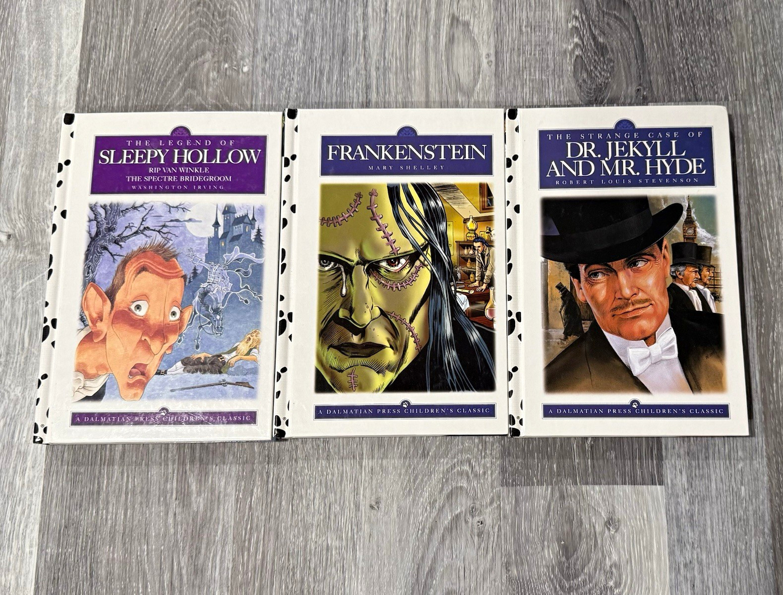 Vintage Dalmatian Press Children\'s Classic 3-Book HC Illustrated Thriller Lot Vintage Dalmatian Press Children\'s Classic 3-Book HC Illustrated Thriller Lot