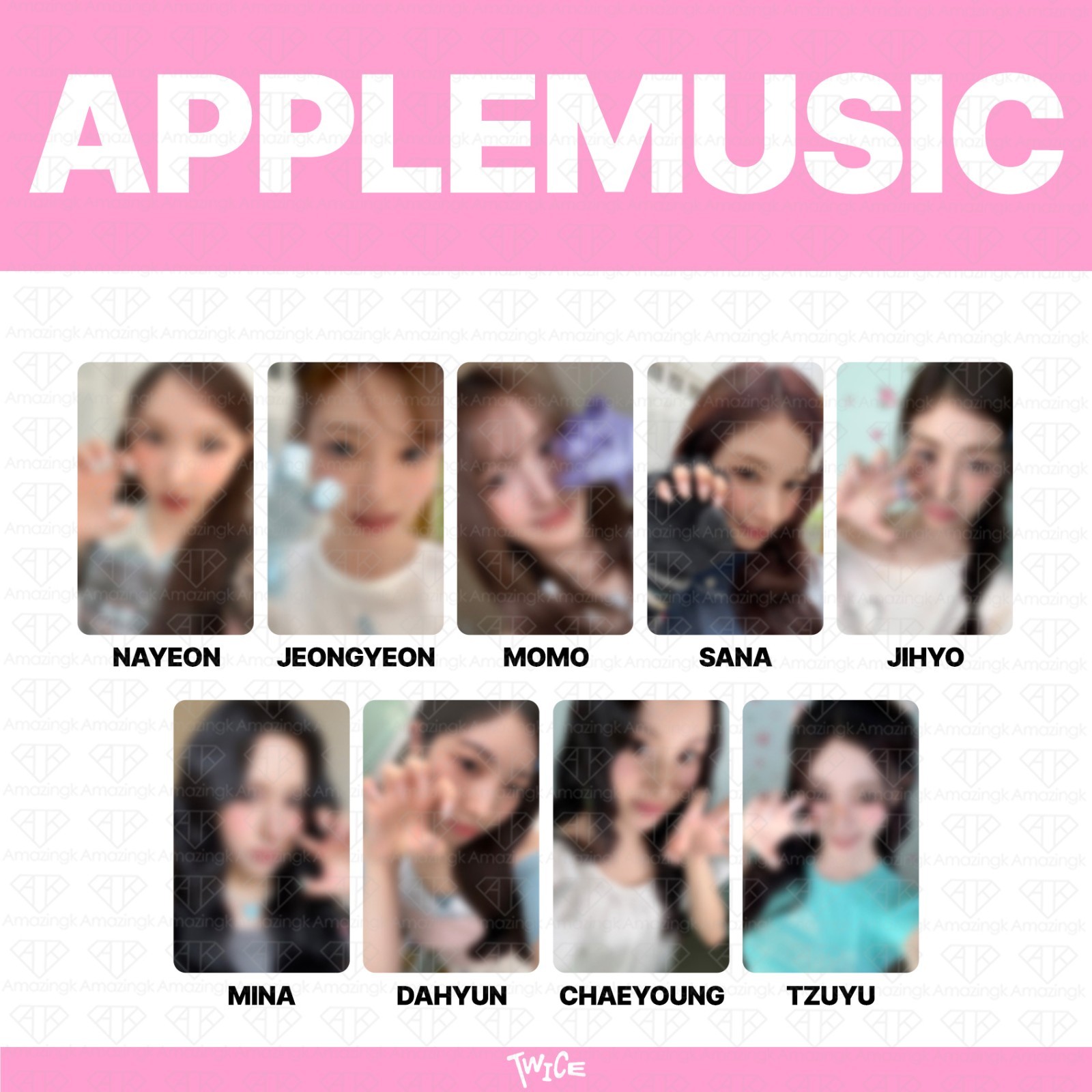 [PreSale] TWICE 2027 Season\'s Greetings Spotless POB Photocard