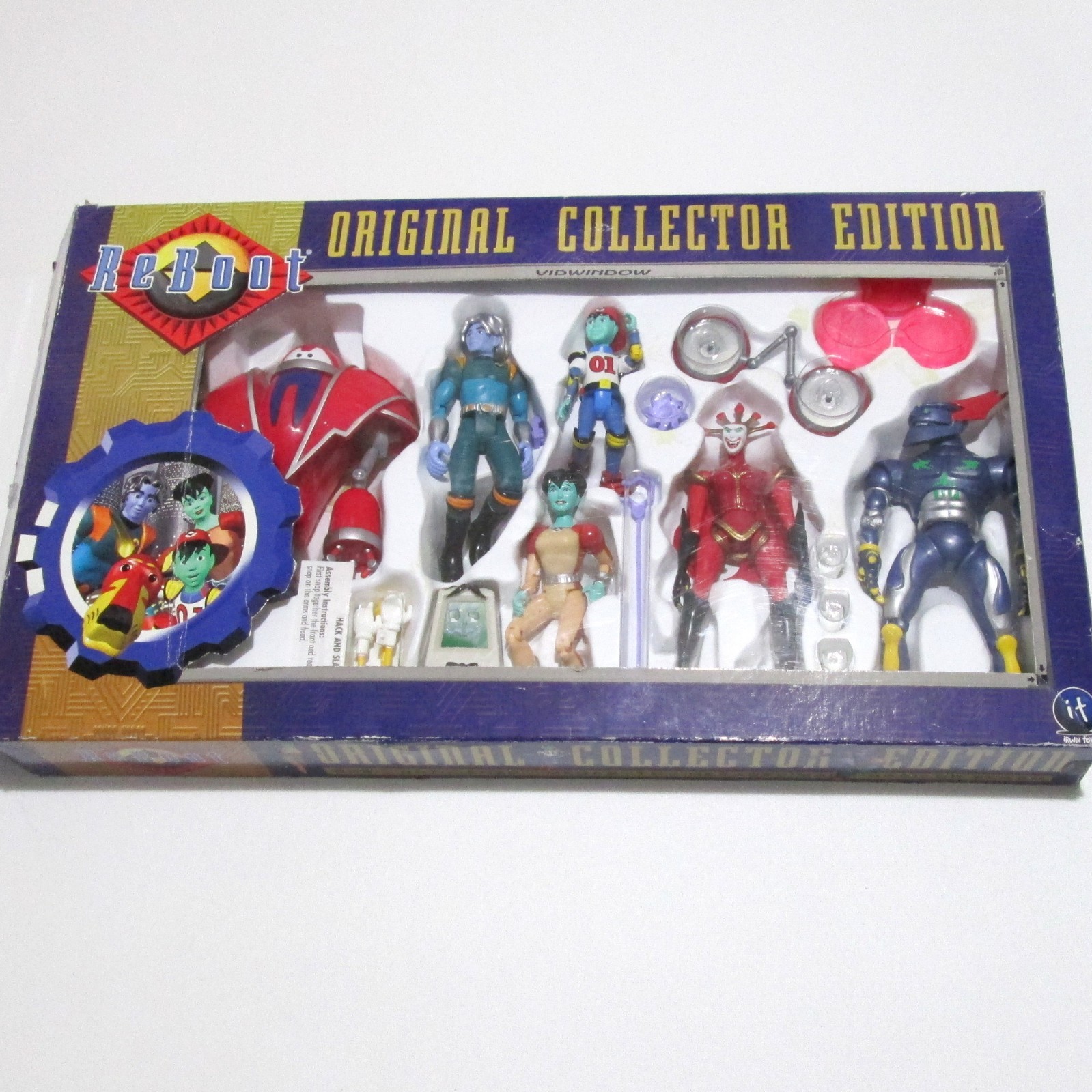 Reboot Original Collector Edition Figure Set Irwin Toys 2000 Hard To Find Reboot Original Collector Edition Figure Set Irwin Toys 2000 Hard To Find