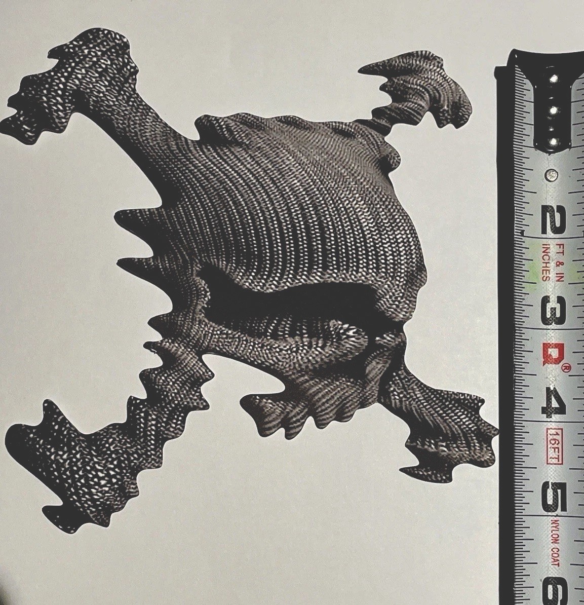 Oakley Scatter SKULL Chain Mail Decal / Sticker 5.5”x6” RARE Read Description