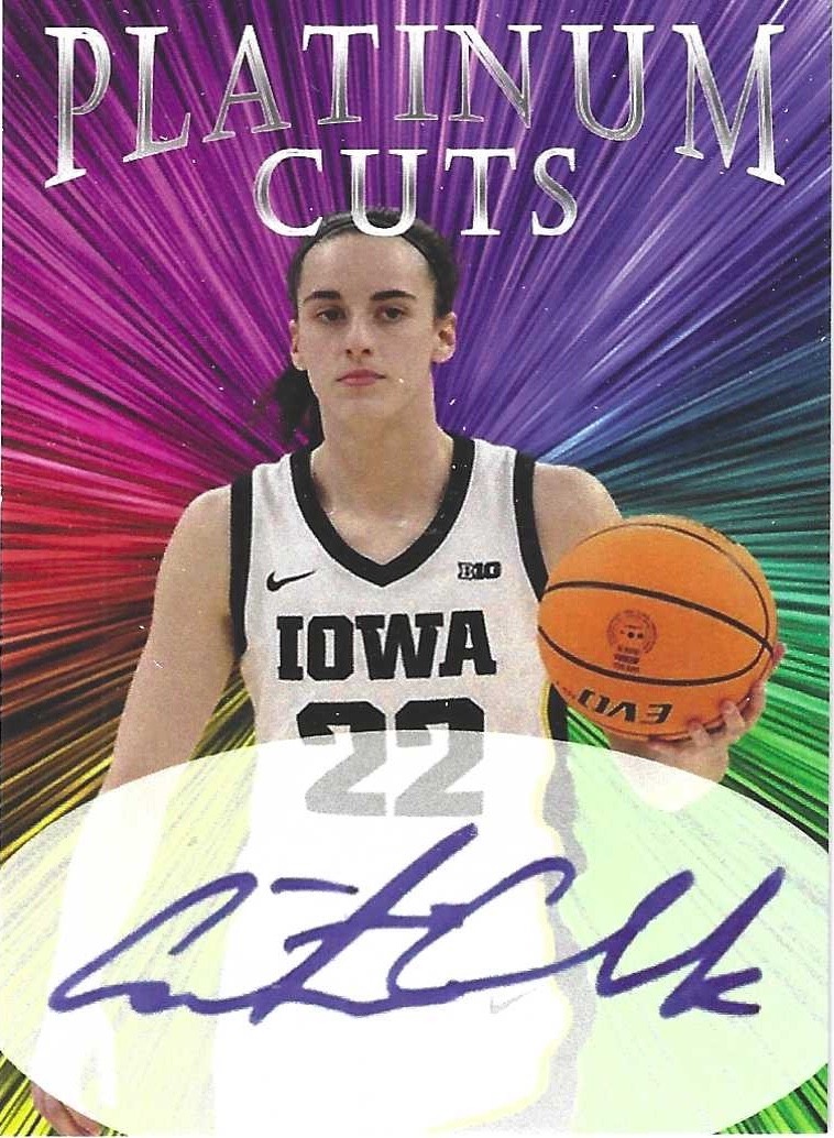Platinum Cuts Caitlin Clark Indiana Fever FACSIMILE AUTO Limited /1000 - Read Platinum Cuts Caitlin Clark Indiana Fever FACSIMILE AUTO Limited /1000 - Read